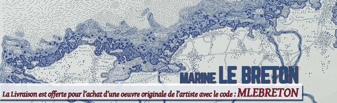 Exposition des oeuvres de Marine Le Breton